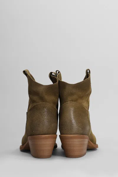 Metisse Suede Ankle Boots