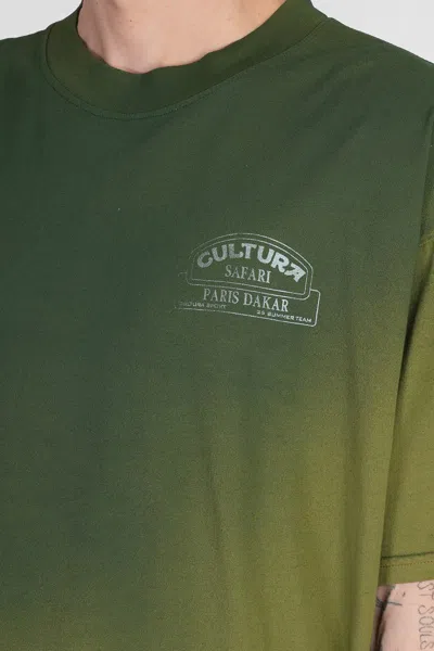 Cultura Embroidered-logo T-shirt