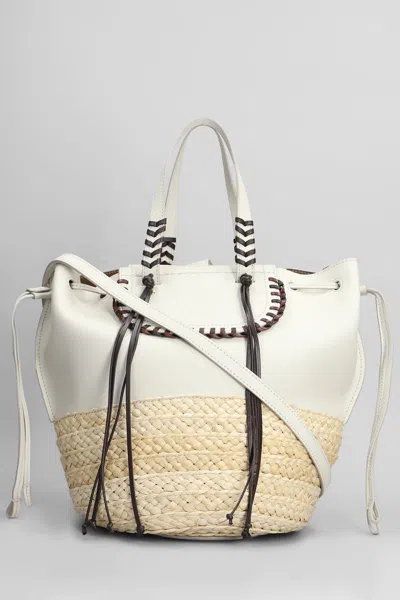 Cuba Lab Bolero Tote In Beige Raffia In Neutral