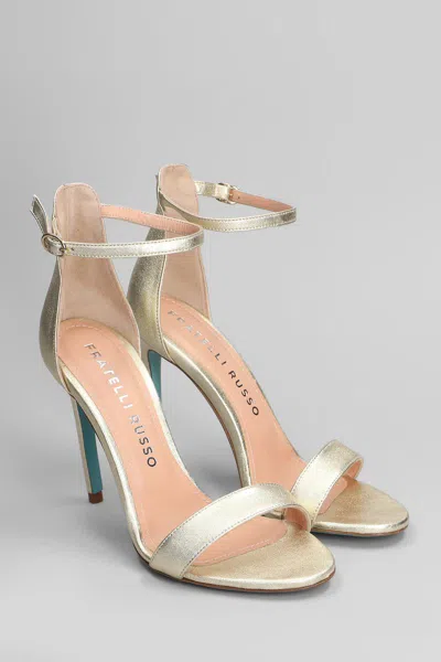 Fratelli Russo 100mm Leather Sandals