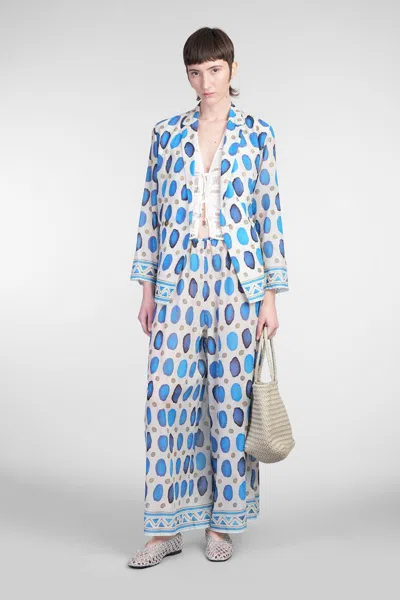Holy Caftan Pan Pants In Grey Cotton
