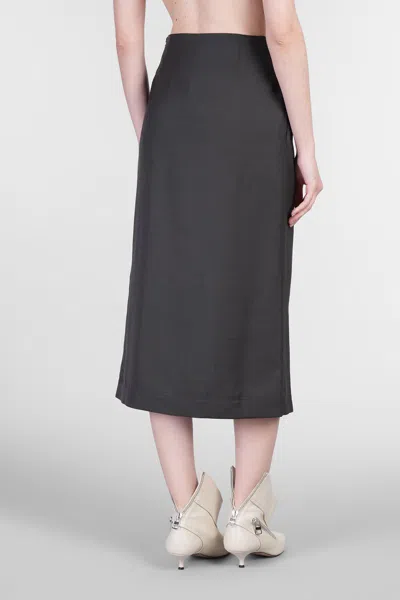 Jw Anderson Strap Detail Slit Skirt