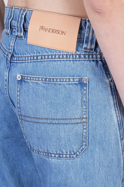 Jw Anderson Women Twisted Denim Jeans