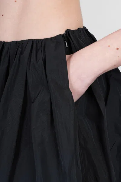 Jw Anderson Memory Gathered Taffeta Mini Skort