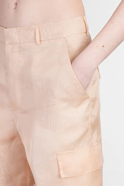 Del Core Shorts In Rose-pink Silk