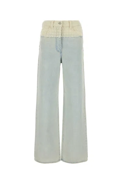 Givenchy 4g Logo Oversized Jeans