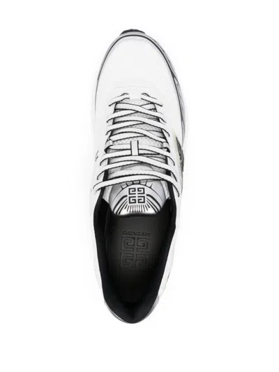 Givenchy Multicolor Synthetic Leather And Mesh Nfnty-52 Sneakers