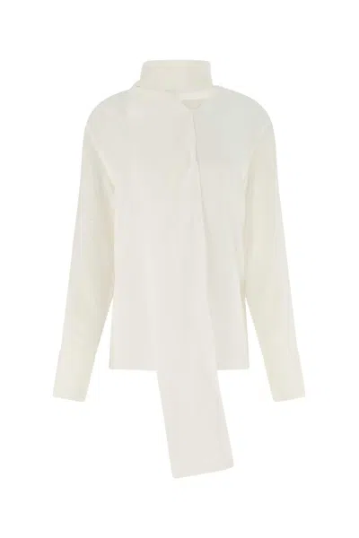 Givenchy White Crepe Blouse