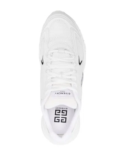 Givenchy White Mesh And Synthetic Leather Tk-mx Sneakers