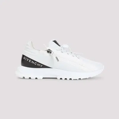 Givenchy White Synthetic Leather Spectre Sneakers