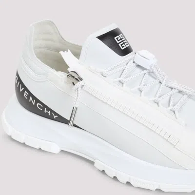 Givenchy White Synthetic Leather Spectre Sneakers