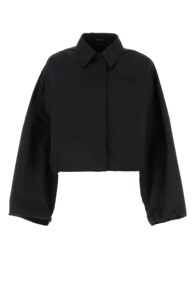 Gucci Black Stretch Polyester Jacket