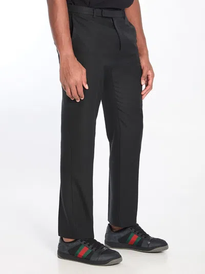 Gucci Black Twill Pant