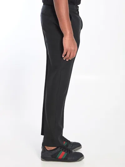Gucci Black Twill Pant