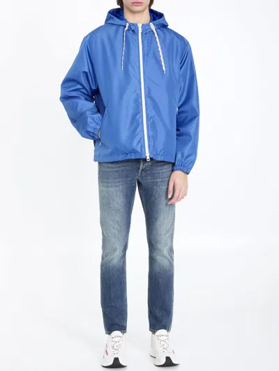 Gucci Blue Nylon Jacket