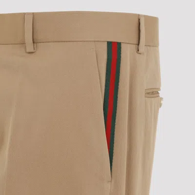 Gucci Camel Gabardine Pant