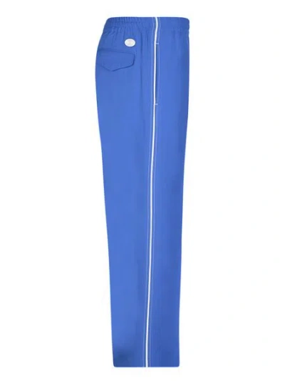 Gucci Electric Blue Wool Blend Pants