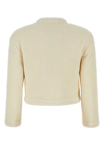 Gucci Women's Ivory Wool Blend Blazer