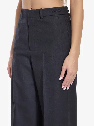 Gucci Wool Gabardine Trousers