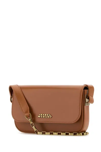 Isabel Marant Caramel Leather Lizza Shoulder Bag