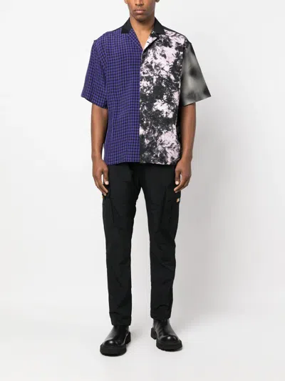 Shop Marcelo Burlon County Of Milan Marcelo Burlon Black Nylon Pant