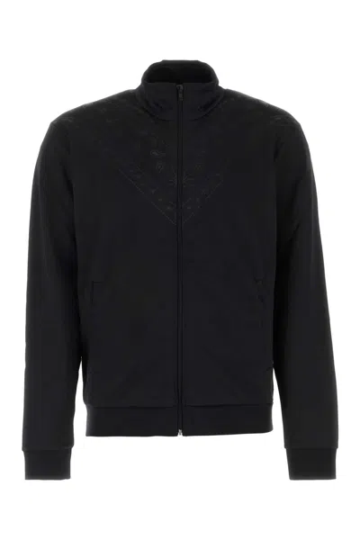 Marcelo Burlon County Of Milan Marcelo Burlon Black Polyester Blend Sweatshirt