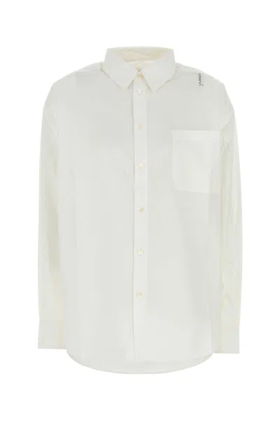 Marni Camicia In Lino Bianco Donna