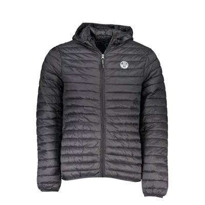 North Sails Black Polyamide Men Jacket In Black