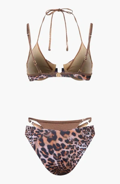 Luna B Kiara Bikini In Brown
