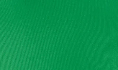 Halogen ® Fitted Ribbed Tank Top In Green