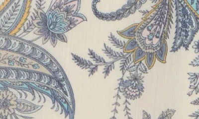 Tart Cheri Split Neck Top In Blue