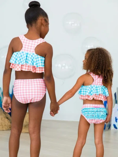 Rufflebutts Girls Flounce Bikini