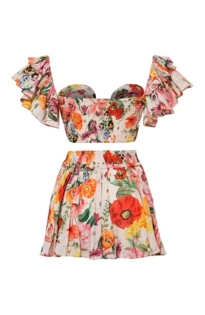 Luna B Whimsy Top In Multi