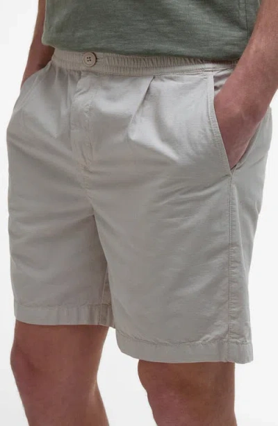 Barbour Rickfell Pleated Cotton Ripstop Shorts