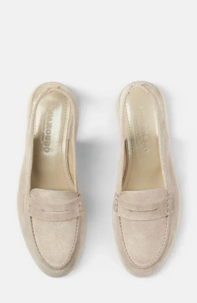 Scarosso Leila Loafers In Neutral
