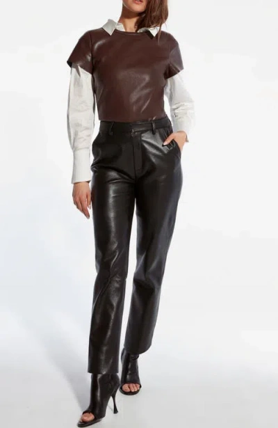 As By Df New Guard Recycled Leather Tee