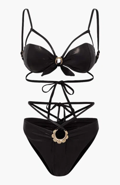 Luna B Night Bikini In Black