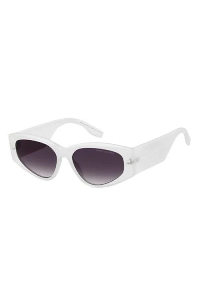 Marc Jacobs 56mm Gradient Cat Eye Sunglasses