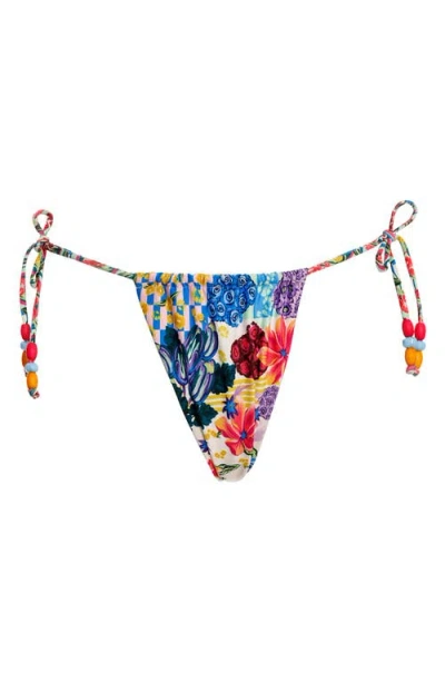 Agua Bendita Alexis Citrus String Bikini Bottoms