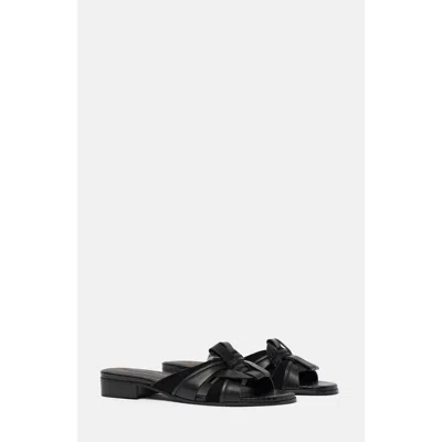 Scarosso Anna Sandals In Black