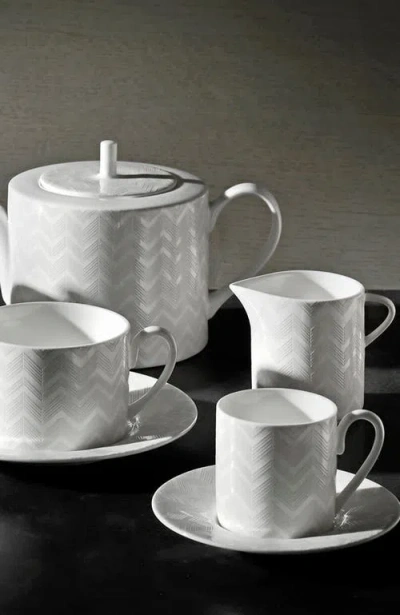 Missoni Home Tableware Coffee Cup & Saucer Zig Zag Set Of 2