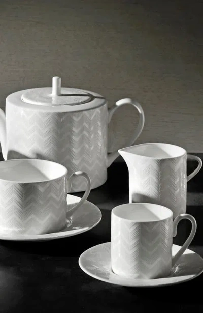 Missoni Home Tableware Coffee Cup & Saucer Zig Zag Set Of 6