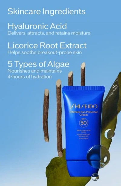 Shiseido Ultimate Sun Protector Cream Spf 50 1.7 Oz.