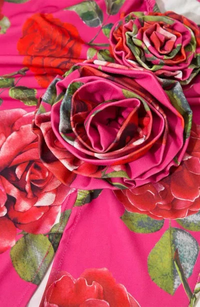 Luna B Flame Dress In Pink