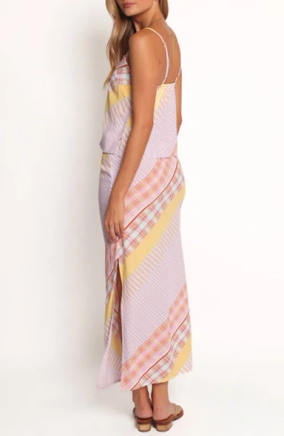 Petal And Pup Petal & Pup Riven Mixed Print Camisole & Maxi Skirt Set In Multi