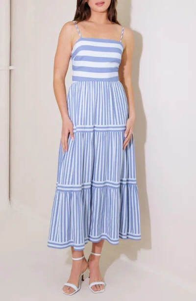 Freemarket Stripe Maxi Sundress
