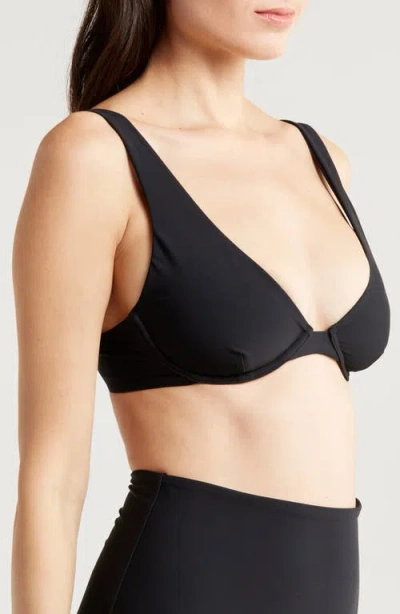 Bondi Born Gracie Underwire Bikini Top In Black