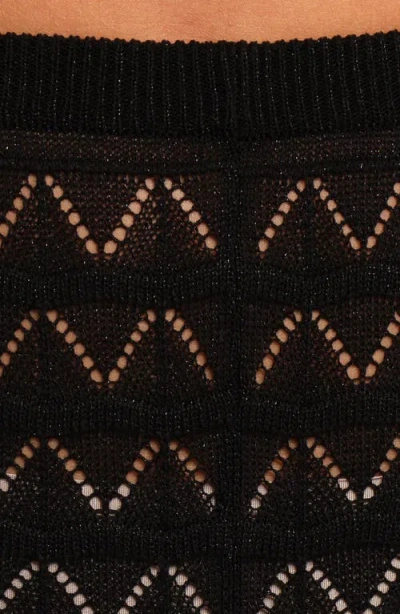 Petal And Pup Petal & Pup Fiore Pointelle Pants In Black