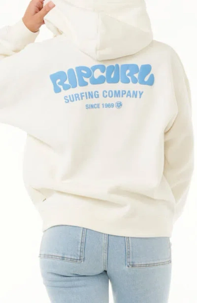 Rip Curl Surf Puff Print Graphic Hoodie