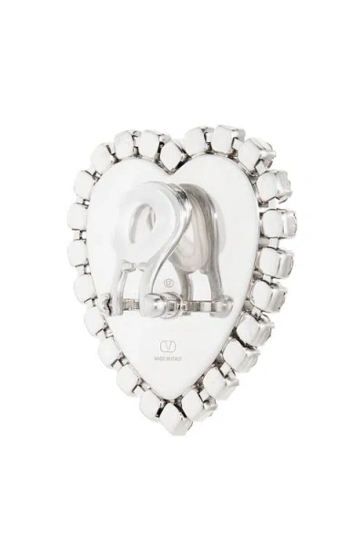 Valentino Garavani Coeur Hyperbole Heart Earrings